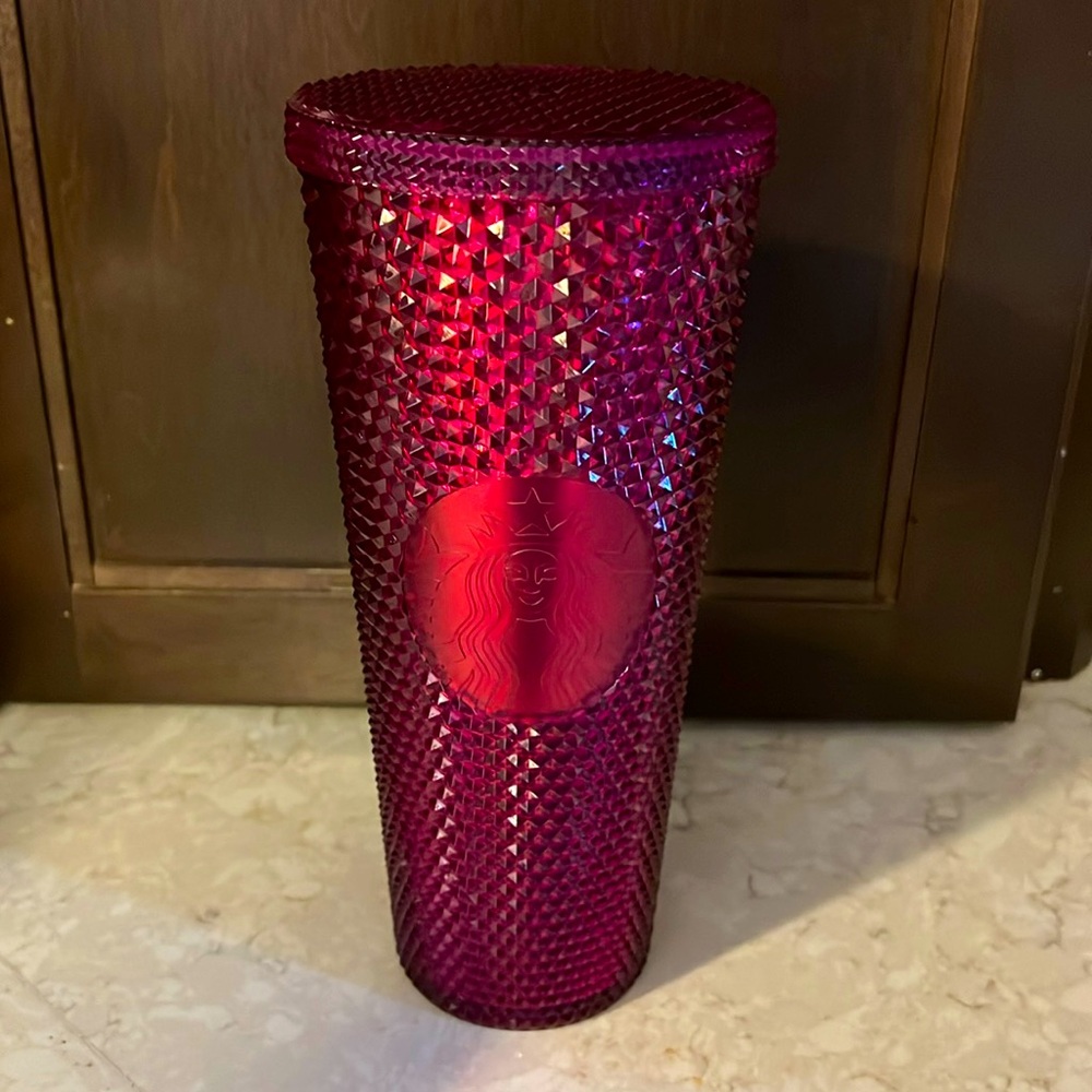 Starbucks Bling Berry Studded 24oz. Tumbler - NWOB